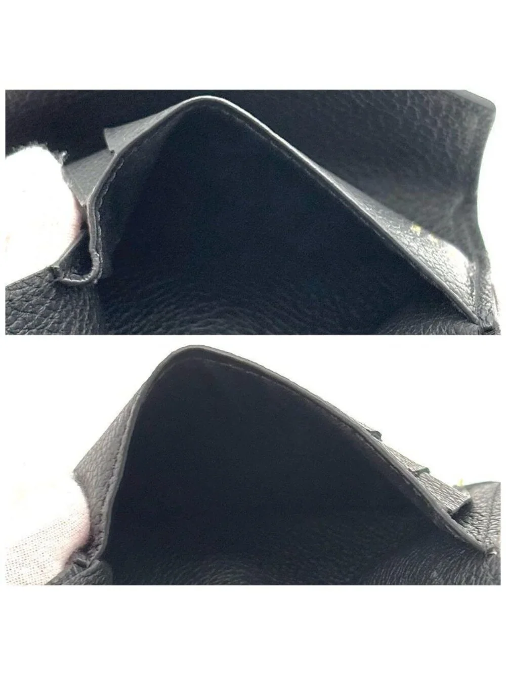 Louis Vuitton Wallet Monogram Empreinte Victorine Black